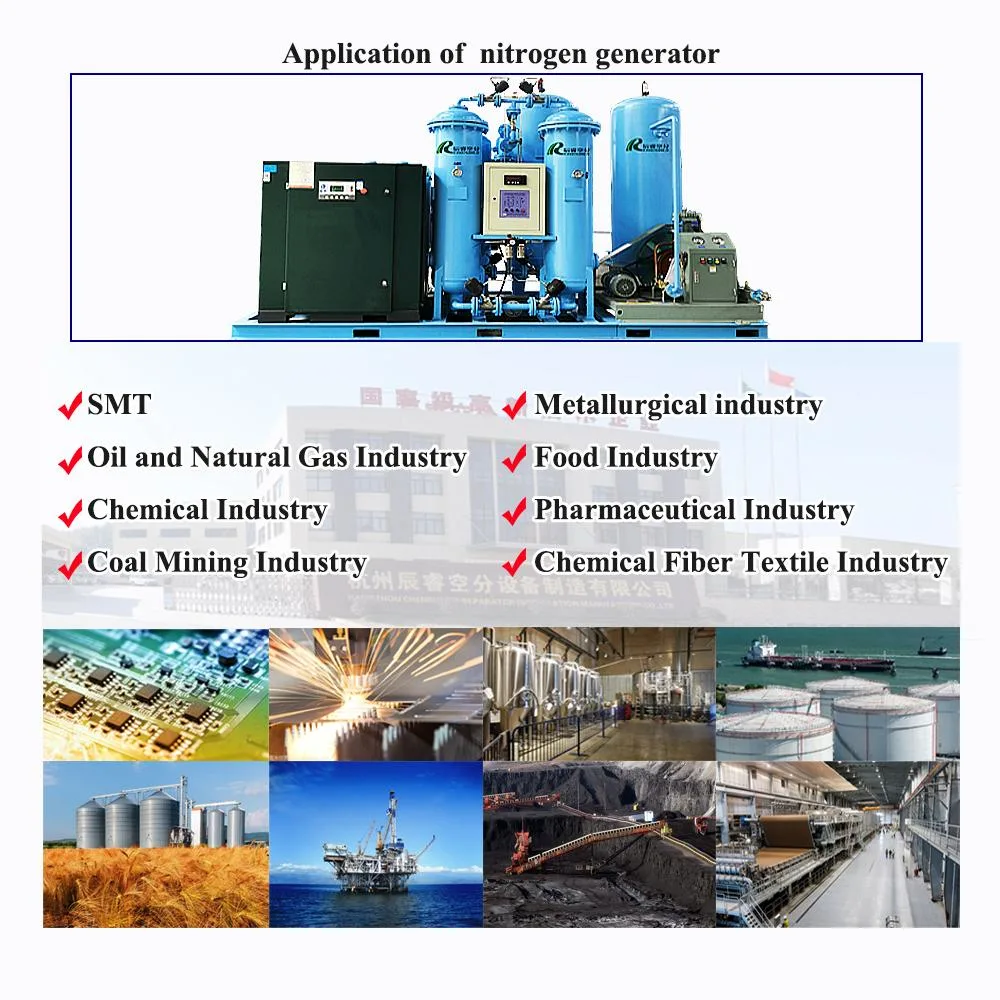 99.999% Nitrogen Generation Unit Psa Nitrogen Gas Generator Price