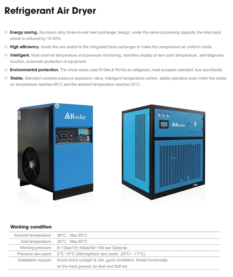 Air Dryer Air Compressor Cool Freeze Compressed Refrigerated Dryers