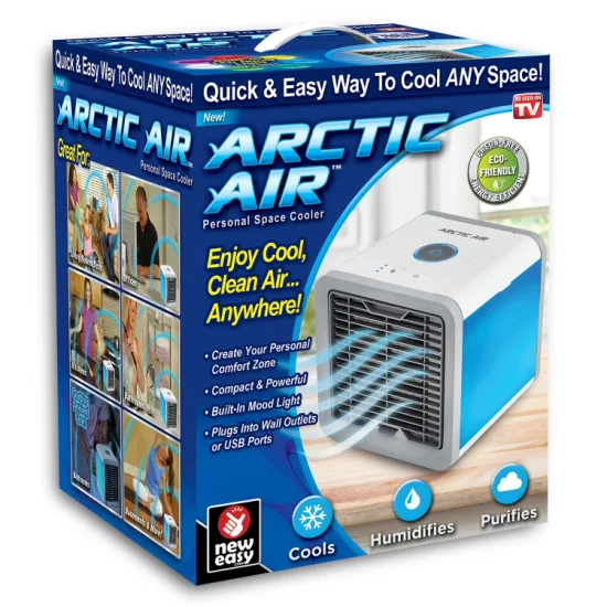 Ontel Arctic Air Ultra, испарительный воздухоохладитель, охладитель для персональных помещений